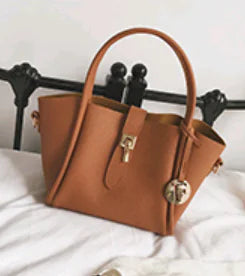 Stylish New Women’s Handbag with Simple Lock Closure