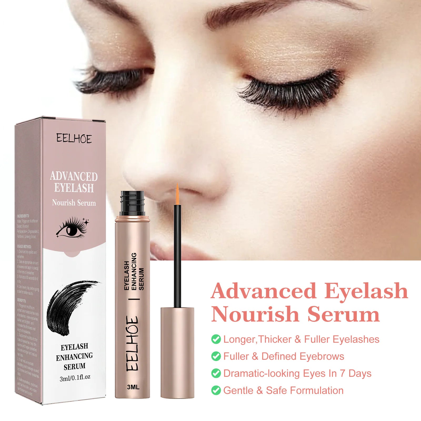 Women’s Eyelash Hydration