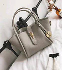 Stylish New Women’s Handbag with Simple Lock Closure