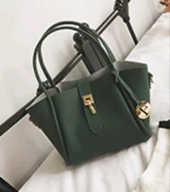 Stylish New Women’s Handbag with Simple Lock Closure