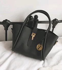 Stylish New Women’s Handbag with Simple Lock Closure
