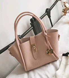 Stylish New Women’s Handbag with Simple Lock Closure