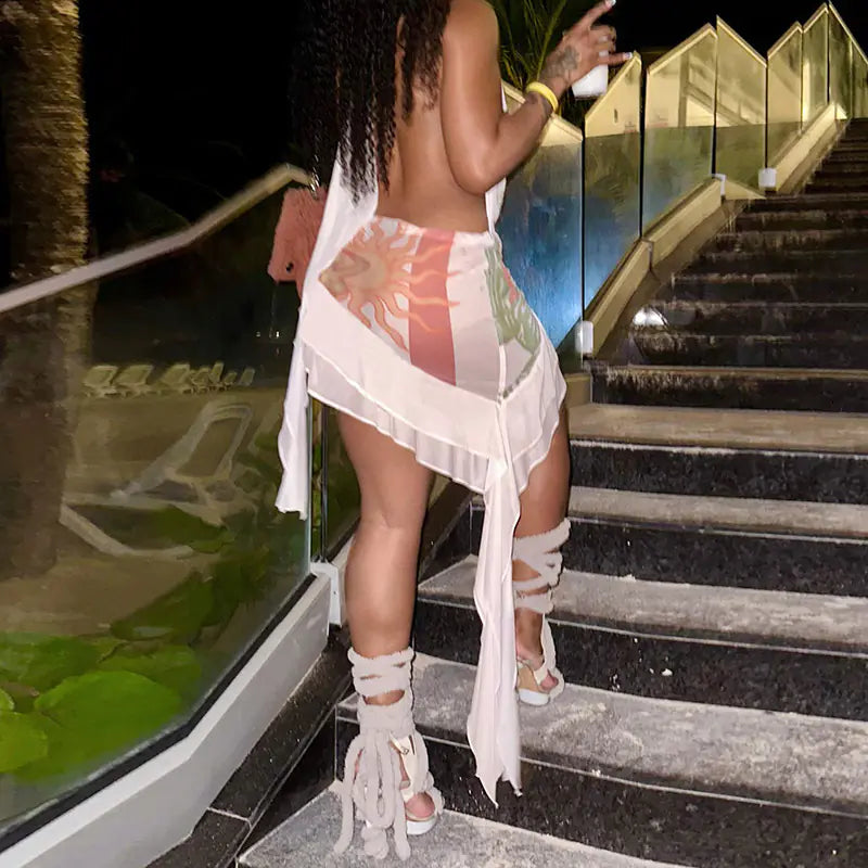 Women’s Fashion Backless Dress