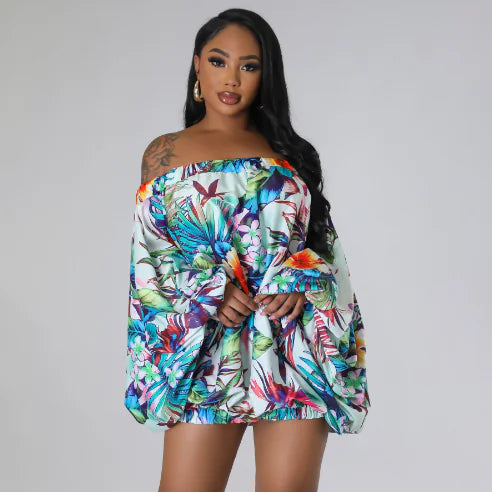 Digital Print Fashion Women’s Dress