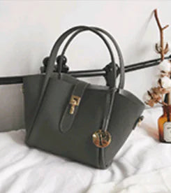 Stylish New Women’s Handbag with Simple Lock Closure
