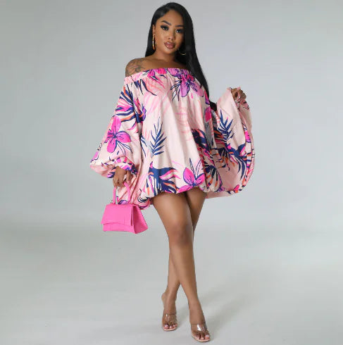 Digital Print Fashion Women’s Dress